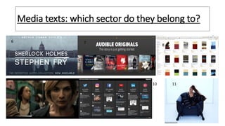 Btec level 2 tech award in creative media component 1 lesson 1 | PPTX