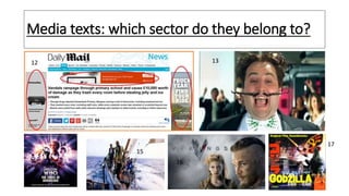 Btec level 2 tech award in creative media component 1 lesson 1 | PPTX