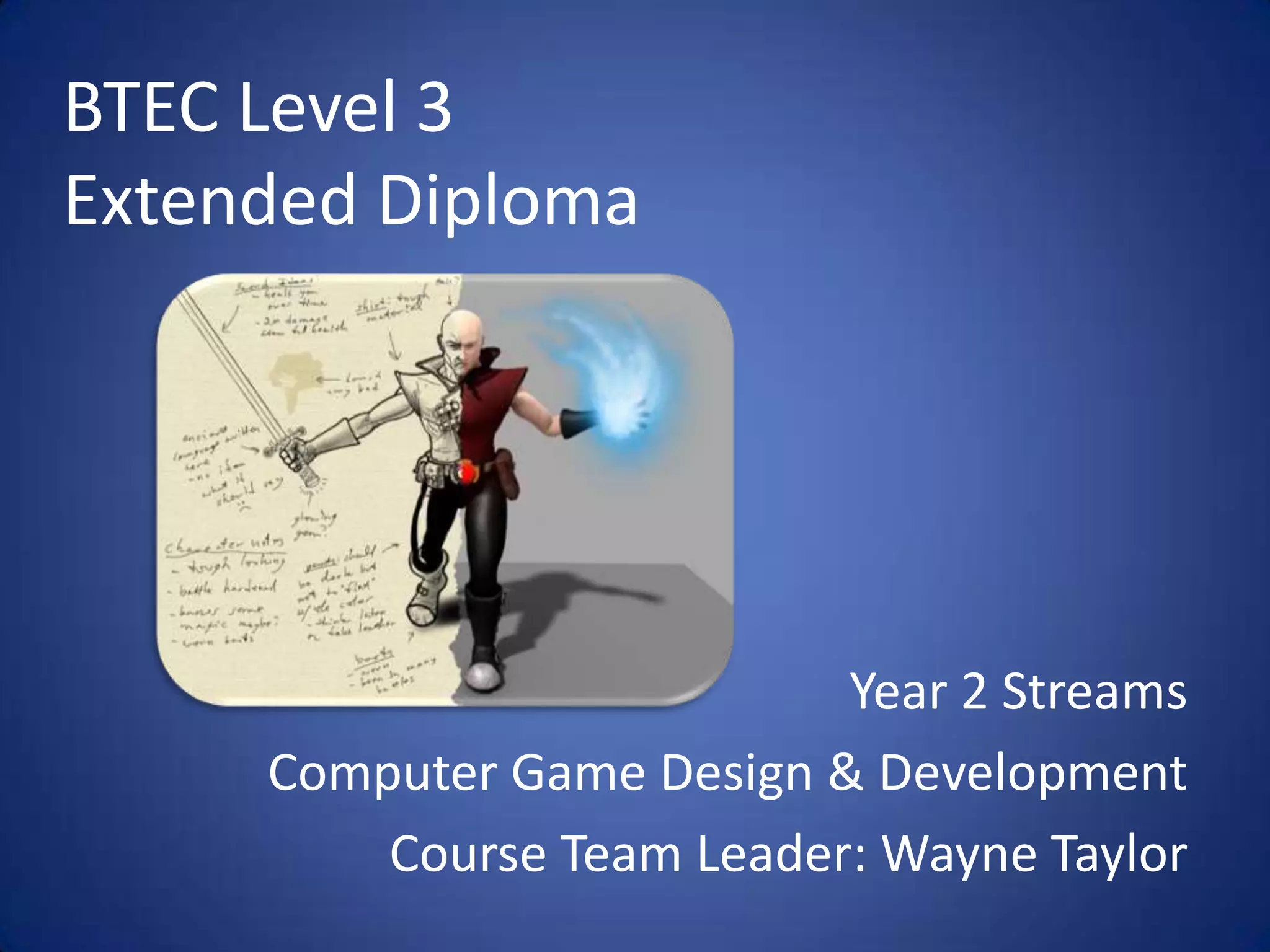 Computer Games Development & Design | PPTX