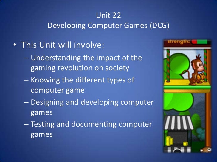 Computer Games Development & Design