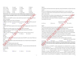 2
Câu 8. A. area B. custom C. relation D. behavior
Câu 9. A. Others B. Each other C. The others D. Other
Câu 10. A. go off B. deal with C. take in D. sit up
Câu 11. A. majority B. item C. number D. amount
Câu 12. A. connection B. issue C. conservation D. protection
Mark the letter A, B, C or D on your answer sheet to indicate the best arrangement of utterances or
sentences to make a meaningful exchange or text in each of the following questions from 13 to 17.
Câu 13
a. Linh: Yes, I use ChatGPT every day to create content for posts and ads. It really helps save time and
improve work quality.
b. Linh: Hi, Minh! It's been so long. You look great!
c. Minh: Hi, Linh! Thanks. You look really energetic too. Have you been using ChatGPT for your work?
A. a-c-b B. b-c-a C. c-b-a D. b-a-c
Câu 14
a. Linh: ChatGPT helps me generate creative ideas quickly and write engaging content, saving me a lot of
time.
b. Mai: How do you plan to improve your content creation skills for social media?
c. Linh: I’m going to use ChatGPT to help brainstorm ideas and create posts more efficiently.
d. Mai: Why ChatGPT?
e. Mai: I see. But I’ve heard that it might not always be accurate. I’m not sure I want to rely on it.
A. b-c-d-a-e B. c-e-d-b-a C. d-b-a-e-c D. c-d-e-a-b
Câu 15
Hey Chris,
a. I think it’d be really fun if we teamed up for a project and used ChatGPT to create content. What do you
think?
b. It’s amazing how ChatGPT can help with generating ideas, but I’m currently focused on learning more
about data analytics.
c. Nevertheless, I found the tutorials quite useful.
d. Thanks a lot for the ChatGPT tutorials you shared with me.
e. Thanks for the recommendation about the AI writing tools — they seem much more efficient than what
I’ve been using.
Write back soon.
David
A. d-b-a-c-e B.d-b-c-e-a C. a-d-b-c-e D. a-c-d-b-e
D
Ạ
Y
K
È
M
Q
U
Y
N
H
Ơ
N
O
F
F
I
C
I
A
L
3
Câu 16
a. The option to work from home has been a huge bonus, giving me the flexibility to work when I feel most
inspired.
b. My love for technology and connecting with people naturally led me to a career in social media.
c. In the end, I’m thrilled with my current position because it blends my passion for technology with my
skills in content creation.
d. I’ve spent the past year excelling at creating engaging online content, managing social media channels,
and developing effective marketing campaigns for a small business.
e. While tight deadlines and the need for flexibility are important, I’m okay with the occasional face-to-
face meeting to stay on track.
(Adapted from discovery)
A. b-d-a-e-c B. a-b-c-d-e C. b-c-d-a-e D. c-a-d-b-e
Câu 17
a. This shift has opened the door for new kinds of businesses, including AI-powered content creation
agencies and virtual assistants, which have contributed to a booming digital economy.
b. What was once a manual and time-consuming process of content creation is now increasingly being
replaced by AI-driven platforms like ChatGPT, showing the media industry’s shift towards automation.
c. Nevertheless, despite the growth, many media outlets still struggle with using AI in a way that maintains
a human touch, as some AI-generated content can come across as robotic or overly simplistic.
d. As a result of these advancements, we’ve seen an influx of AI professionals, with many now entering the
industry to capitalize on the rise of automation in content creation.
e. The integration of AI tools in media production has made a significant impact in recent years.
(Adapted from i-Learn Smart World)
A. c-a-e-b-d B. d-c-a-b-e C. e-b-a-d-c D. d-e-b-c-a
Read the following passage about Effective Strategies for Protecting Endangered Species and mark the
letter A, B, C or D on your answer sheet to indicate the option that best fits each of the numbered blanks
from 18 to 22.
In recent years, the use of ChatGPT in media communications has revolutionized the way content is
created and distributed. (18) __________, assist with content creation, and even answer customer queries
in real-time, improving the efficiency of many media outlets. For instance, many online news platforms
now (19) ___________, allowing journalists to focus more on in-depth analysis. One of the main
advantages is its ability to handle repetitive tasks, (20) __________. ChatGPT can also be employed to
develop personalized marketing messages that resonate with specific audiences, something that was much
harder to achieve in the past. Because of its adaptability, it is being embraced by companies worldwide
D
Ạ
Y
K
È
M
Q
U
Y
N
H
Ơ
N
O
F
F
I
C
I
A
L
 