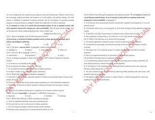 7
AI is also reshaping the way national security agencies recruit and train personnel. Modern security forces
are increasingly seeking individuals with expertise in AI, data analysis, and machine learning. This shift
requires a rethinking of traditional recruitment processes and the development of specialized training
programs to ensure personnel are equipped to handle the complexities of AI-driven operations.
As AI continues to evolve, it is crucial that governments balance its use in national security with
strict regulatory frameworks, transparency, and accountability. This will ensure that the benefits of AI
can be harnessed without compromising democratic values or public trust.
(Adapted from daily news)
Câu 31. Where in paragraph I does the following sentence best fit?
AI has become a crucial part of modern national security systems, playing an important role in
defense and intelligence gathering.
A. [I] B. [II] C. [III] D. [IV]
Câu 32. The phrase “concerns about” in paragraph 3 could be best replaced by ____ .
A. contributes to B. leads to C. worries about D. believes in
Câu 33. The word “its” in paragraph 2 refers to ____ .
A. cybersecurity’s B. government’s C. AI’s D. state’s
Câu 34. According to paragraph 2, which of the following is NOT a benefit of using AI for national
security?
A. AI can process vast amounts of data quickly.
B. AI can automate surveillance and improve efficiency.
C. AI can reduce the need for human intervention in defense operations.
D. AI makes it harder to trace and defend against cyberattacks.
Câu 35. Which of the following best summarizes paragraph 3?
A. AI presents several challenges, especially related to its ethical use and potential impact on privacy and
military decisions.
B. The use of AI in national security requires greater transparency to avoid unintended consequences.
C. Autonomous AI decisions in defense operations could prevent human error and improve military
response.
D. The use of AI in defense systems poses no significant risk to national security or privacy.
Câu 36. The word “catastrophic” in paragraph 3 is OPPOSITE in meaning to ____ .
A. disastrous B. severe C. beneficial D. alarming
Câu 37. Which of the following is TRUE according to the passage?
A. AI has no significant drawbacks when used in national security.
B. AI systems have no role in cybersecurity or defense operations.
C. AI is becoming increasingly essential in national security strategies.
D. National security agencies have no concerns about the ethical use of AI.
D
Ạ
Y
K
È
M
Q
U
Y
N
H
Ơ
N
O
F
F
I
C
I
A
L
8
Câu 38. Which of the following best paraphrases the underlined sentence “As AI continues to evolve, it is
crucial that governments balance its use in national security with strict regulatory frameworks,
transparency, and accountability” in paragraph 4?
A. As AI becomes more advanced, governments must prioritize regulation and transparency in its use for
national security.
B. Governments need to focus on increasing the use of AI while ensuring its ethical application in national
security.
C. AI should be used freely by governments in national security without much oversight.
D. Strict regulations are unnecessary as AI continues to evolve in the national security sector.
Câu 39. Which of the following can be inferred from the passage?
A. AI's primary application in national security is focused on improving privacy protections.
B. Governments are increasingly concerned with ensuring AI does not harm civil liberties or lead to
overreach.
C. The primary role of AI in national security is to replace human soldiers and officers in military
operations.
D. There is no significant demand for AI specialists in national security agencies.
Câu 40. Which of the following best summarizes the passage?
A. AI is transforming national security by enhancing data processing and surveillance capabilities, but
raises ethical and privacy concerns that require careful regulation.
B. As AI advances, it will completely replace human personnel in national security roles, improving
efficiency without ethical risks.
C. AI's role in national security is only focused on improving military operations and cybersecurity, with
minimal concern for civil liberties.
D. The adoption of AI in national security is a simple solution to combat emerging threats without any
significant risks or ethical considerations.
D
Ạ
Y
K
È
M
Q
U
Y
N
H
Ơ
N
O
F
F
I
C
I
A
L
 