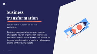 Business Transformation Training - Apprenticeship | PDF