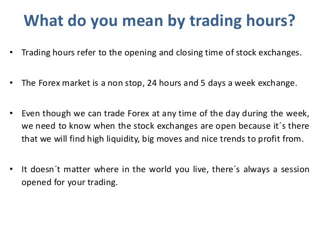 Binary options best trading hours