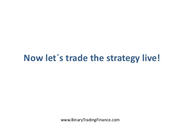 Binary options short term strategy