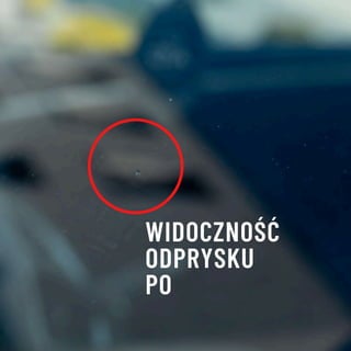 WIDOCZNOŚĆ
ODPRYSKU
PO
 