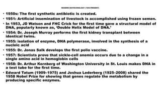 First Biotechnology Introduction to Biotechnology part one.pptx