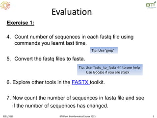 Quality Control of Sequencing Data | PDF
