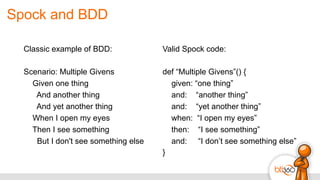 Spock Testing Framework - The Next Generation | PDF