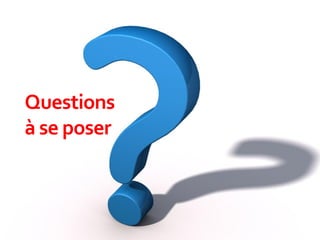 Questions
à se poser
 
