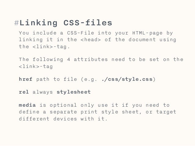 Creative Web 02 - HTML & CSS Basics