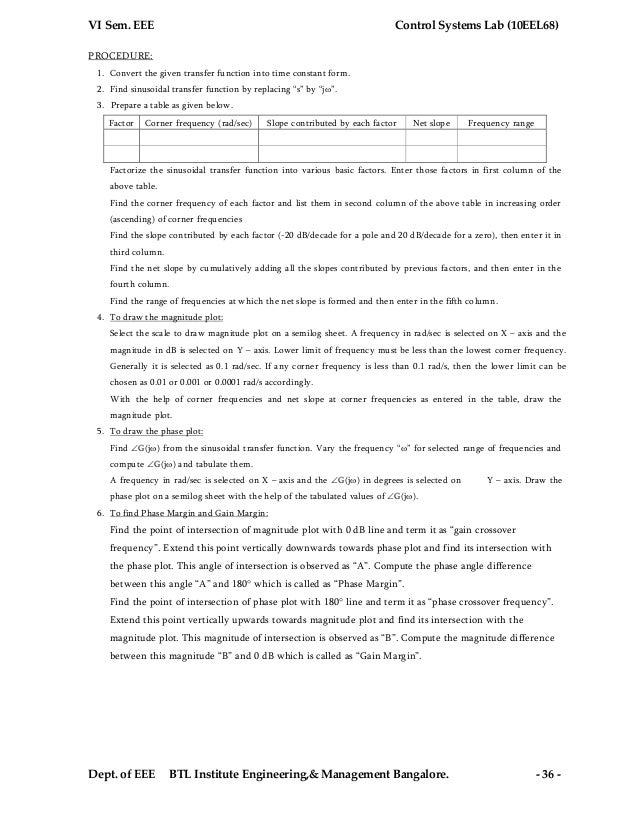 Power electronics lab manual for eee 6th sem
