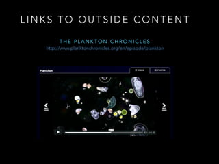 O P E N R O V W O R K S H O P
ATTENDEES WILL LEARN HOW TO BUILD AN
UNDERWATER ROBOT AND PLAN A MICRO
EXPEDITION TO VISIT PUGET SOUND
OR LOCAL WATER BODY
www.OpenROV.com
 