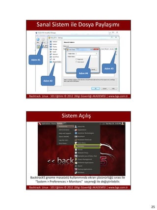BackTrack Linux-101 Eğitimi | PDF