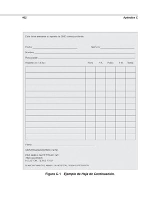 Apéndice C402
Figura C-1 Ejemplo de Hoja de Continuación.
 