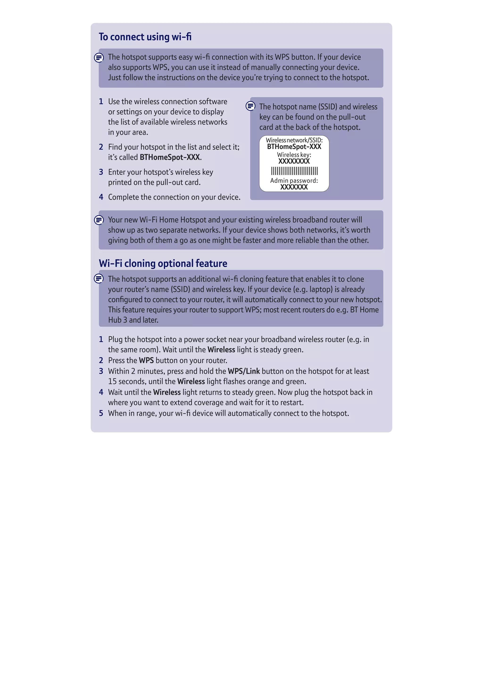 BT Mini Wi-Fi Home Hotspot 500 Kit User Guide | PDF