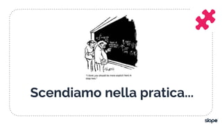 Scendiamo nella pratica...
 