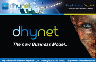 The new Business Model...
 