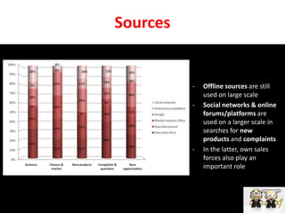 SourcesOffline sourcesare stillusedonlargescale