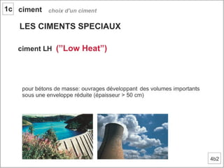 Béton. 1 composant du béton