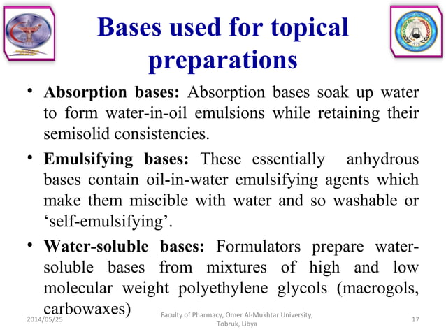 Topical preparations | PPT