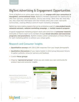 0C=':!Z',




                                                  4$5)"/(&9#F"3($0$/5&G&@/5%5"8"/(&177,3(2/$($"0
                                                  ,$*.D!5B!)*+,-.&!%(!%.!5.J*.-!(6%>-!A$-3-!R52!>%.!-.+1+-&C*,3&5768&;7.064-80&*.&
                                                  ,376+3,:6FA&;7.2-801,*7.1F&C150Q!)*+,-.&Y(!8-89-3(!%663->*%&-!&$-!56653&2.*&R!&5!
                                                  5BB-3!&$-*3!56*.*5.(P!635L*G-!B--G9%>DP!%.G!&3R!.-A!&$*.+(Q!#$-.!&$-R!J*D-!A$%&!&$-R!
                                                  (--P!&$-R!($%3-!&$%&!*.B538%&*5.!A*&$!&$-*3!B3*-.G(!5.J*.-!%.G!*.!&$-*3!3-%JNA53JG!!
                                                  >5882.*&*-(P!>3-%&*.+!-BB->&*L-!A53GN5BN852&$!8%3D-&*.+!>%86%*+.(Q!

                                                  )*+,-.&!$%(!8%.R!>3-%&*L-!635+3%8(!&$%&!>%.!9-!>589*.-G!%(!%!6%3&!5B!%!.-C&987D6;,&F16.;3P!
                                                  0-107.1F&76,8-1;3P!.1,*7.1F&418R-,*.+&;1491*+.P!53!418R-,&8-0-18;3&987+814Q!

                                                  :!&R6*>%J!-.+%+-8-.&!8%3D-&*.+!635+3%8!(&%3&(!A*&$!(58-!B538!5B!;7.064-8&8-0-18;3P!
                                                  %.G!92*JG(!5.!&$%&!&5!3-%>$!52&!&5!8-89-3(!&$352+$!)81.D&-D6;1,*7.&1.D&1C18-.-00&
                                                  987+8140&1.D&98747,*7.0Q!)*+,-.&!>3-%&-(!>2(&58!>589*.%&*5.(!5B!&$-(-!5BB-3*.+(!
                                                  B53!-%>$!8%3D-&*.+!6%3&.-3!&5!%>$*-L-!R523!2.*h2-!+5%J(Q



                                                  E"0"%3=<&%/#&.,/028"3&C/0$5<(0
                                                  /! d61.,*,1,*2-&0682-50!A*&$!/?WN/P?WW!3-(65.(-(!B358!R523!&%3+-&!G-85+3%6$*>

                                                  /! d61F*,1,*2-&D*0;600*7.0!5B!R523!&56*>(!$5(&-G!*.!5.J*.-!+3526!G*(>2((*5.!B5328(!
                                                  ! &5!+%&$-3!%2&$-.&*>!>5.(28-3!56*.*5.(!%.G!B--G9%>D

                                                  /! S2(&58!:7;60&+87690

                                                  /( !547354(K097.078-D&+87690Q(I/%&%(071($95($&%96%(071&(7I5($78815360("7&
                                                  ! 635G2>&!*.62&!%.G!>5.(28-3!*.(*+$&(




                                                  N97.078-D&Y8769&Q70,-D&)5&[81.D
                                                  b! :G(!G3*L-!)*+,-.&!8-89-3(!&5!X5*.!R523!+3526Q!!
                                                  ( )J%8E%&'/3>(3'(7>%5(67(234.%56(8%8E%&'(95?(!
                                                  ( 6/%3&("&3%5?'-,
                                                  b! S5.&-.&!*(!6562J%&-G!B358!93%.G!A-9(*&-Q!!
                                                  ! 0-89-3!G*(>2((*5.!*(!-.>523%+-GQ!
[ /WW!)*+,-.&!=-(*+.P!'.>Q!:JJ!]*+$&(!]-(-3L-G




                                                                                                                         !



                                                                           where trusted groups
                                                                           connect online              AAAQ)*+,-.,Q>58                          K
 