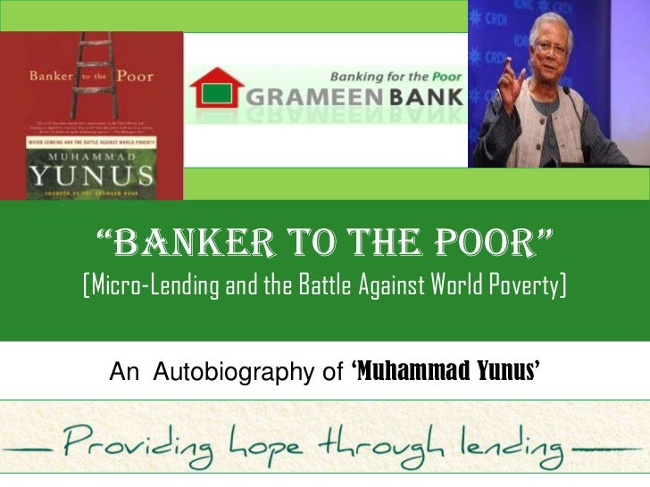 banker to the poor book review banker to the poor book review