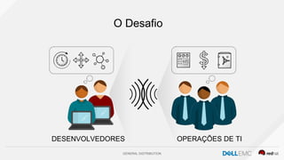 GENERAL DISTRIBUTION
O Desafio
OPERAÇÕES DE TIDESENVOLVEDORES
 