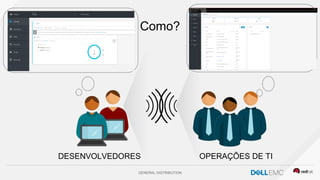 GENERAL DISTRIBUTION
Como?
OPERAÇÕES DE TIDESENVOLVEDORES
 