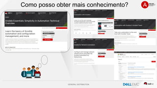 GENERAL DISTRIBUTION
Como posso obter mais conhecimento?
 