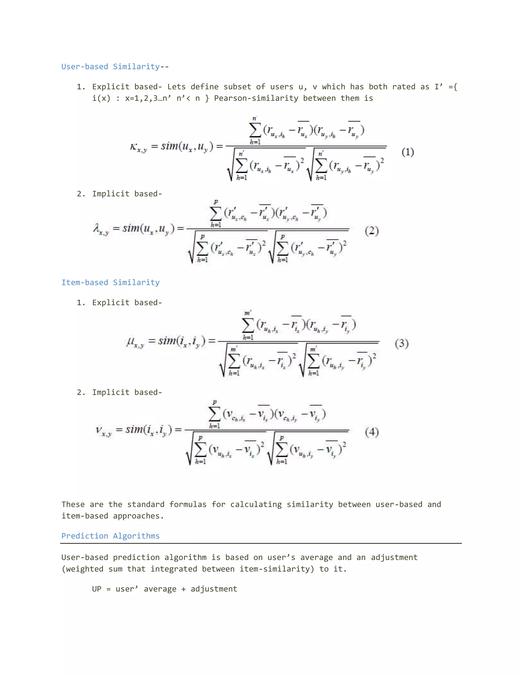 ReferencesBTP Report => 3Panel No => 5Group No => G6Members => dinesh singh yadav (200601026)  Vinay Kuamr (200601102)                    Faculty Advisor => Dr. Vikram Pudi IntroductionRecommendation system is to recommend the related items to the users interest. Basically the main goal of this system is to propose to user interesting music, to discover, including unknown artists, their popular available tracks based on users’ musical taste. Music domain is somewhat different than other domains as implicit ratings are not collected in the terms of ratings but in the terms of playing, skipping, or stopping recommended track. The work is focused on presenting to a user a list of artists, or creating the ordered set of tracks (personalized playlist) based on common approaches like collaborative and content-based filtering. Typically, a recommender system compares the user's profile to some reference characteristics, and seeks to predict the 'rating' that a user would give to an item they had not yet considered.Work Done 