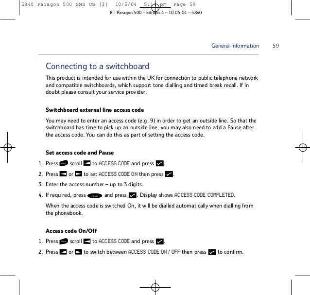 bt paragon 500 user guide from telephones online www telephonesonlin doorman resume