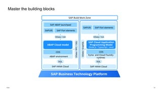 SAP Business Technology Platform Overview | PDF