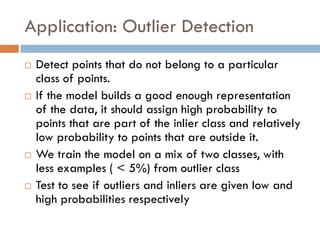 Inlier Example Probability density estimation using Product of Conditional Experts | PDF