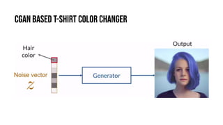 CGAN BASED T-SHIRT COLOR CHANGER
 