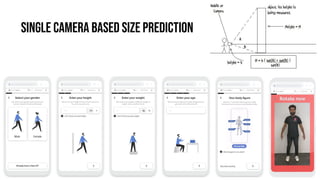 Single CAMERA BASED size prediction
 