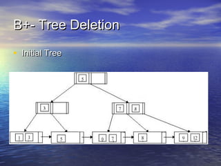B trees dbms | PPT