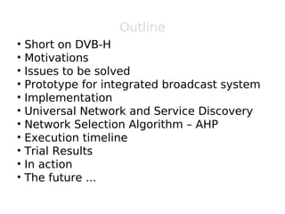 Approach to handover in heterogeneous Network