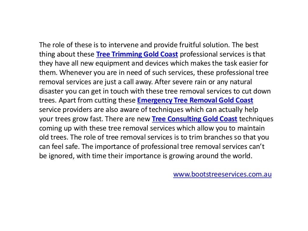 Tree Trimming, Tree Pruning & Tree Lopping Gold Coast, Australia