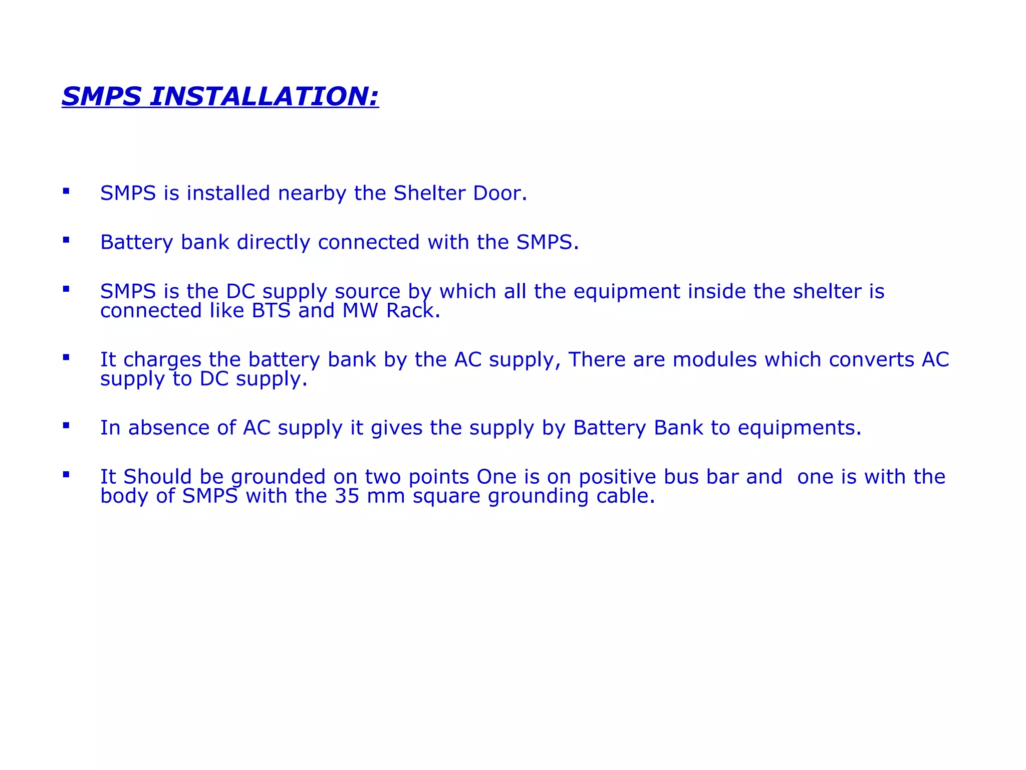 Bts-site-installation | PPT