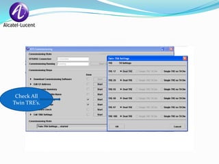 Check All
Twin TRE’s.
 