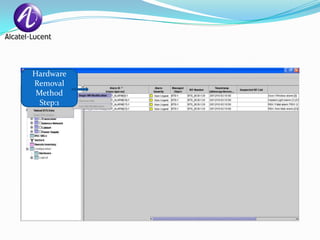 Hardware
Removal
 Method
  Step:1
 