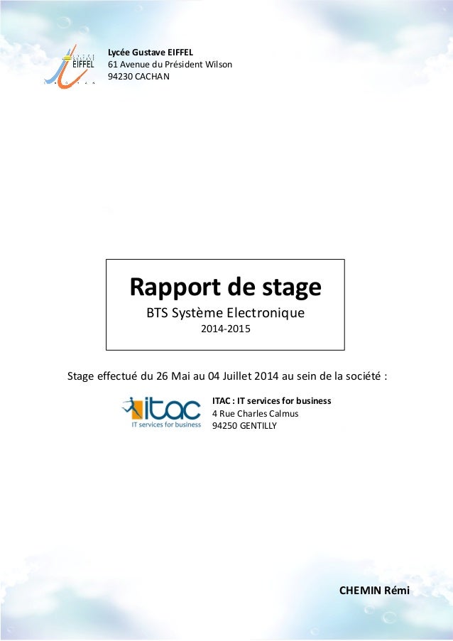 Rapport De Stage Bts Charpente YJDYB Rapport De Stage Bts Charpente YJDYB