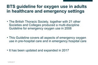 BTS Guideline for O2 use oxygen use .ppt