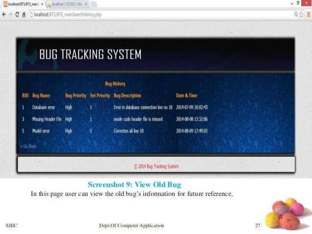 Bug Tracking System