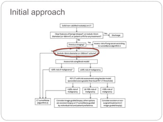 British Thoracic Society Guidelines on Lung nodules #Vama2015 | PPTX