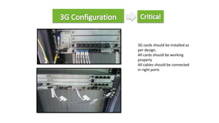 BTS Reserves for Installation, Preventative Maintenance and Acceptance ...
