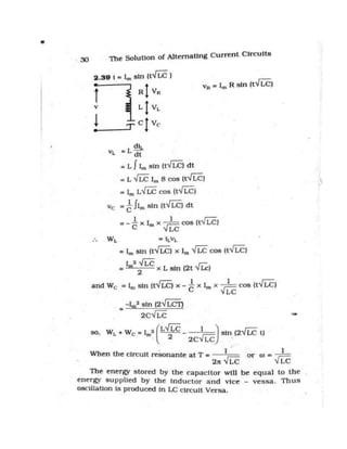 Alternating current-circuit-solution-manual | PDF