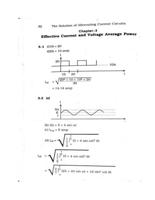 Alternating current-circuit-solution-manual | PDF