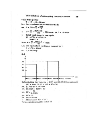 Alternating current-circuit-solution-manual | PDF